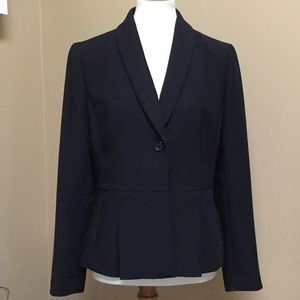 Talbots Black Classic Blazer Size 8